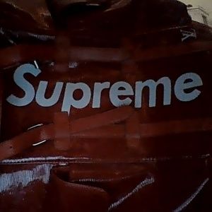 SUPREME Louis vuitton CHRISTOPHER EPI RED BACKPACK